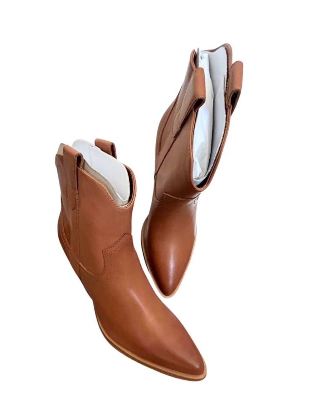 Marc Fisher Marlie Tan Short Boot Size 6.5
